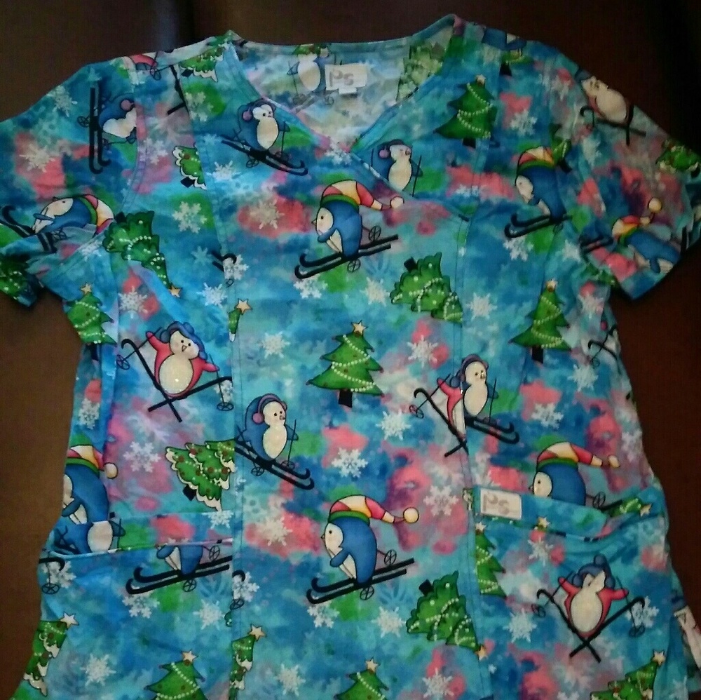 SCRUB TOP - Picture 3 of 3